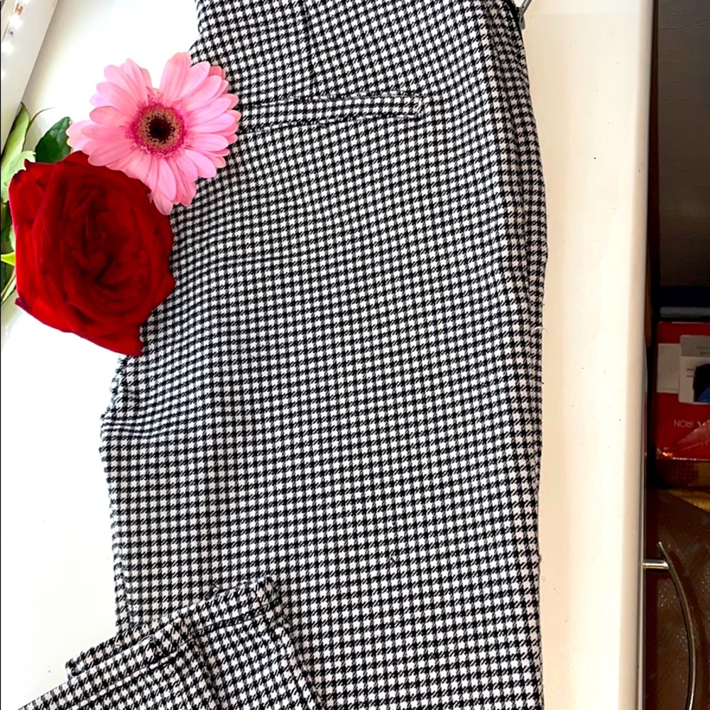 Chocolate black and white pant size large